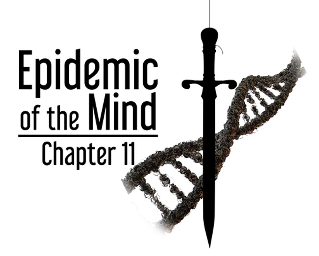 Epidemic of the Mind Chapter title, Evah & the Unscrupulous Thwargg, Longoria Wolfe